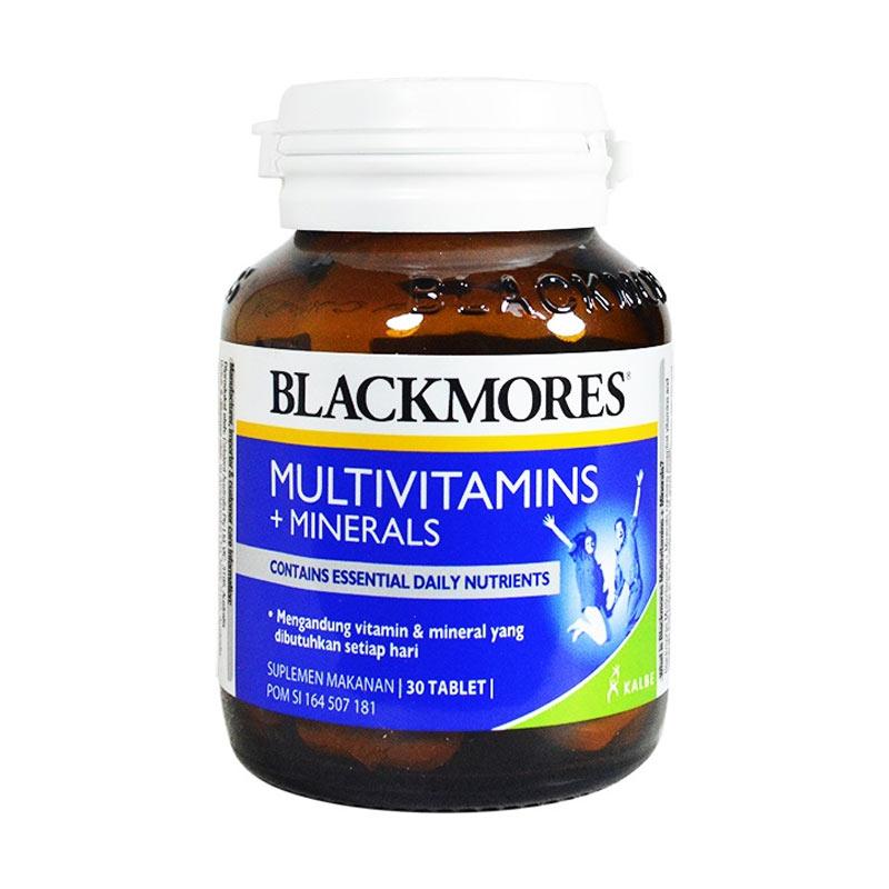 Jual Blackmores Multivitamin Minerals Isi 30 Tablet Murah September 2020 Blibli Com