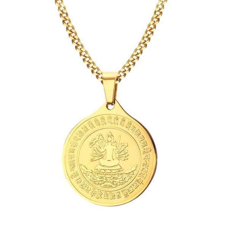 Buddha Charm Pendant Necklace 