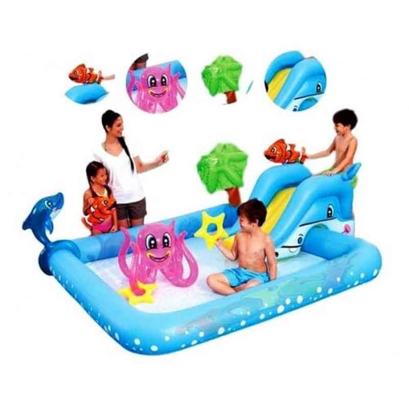 Jual Bestway 53052 Prosotan Fantastic Aquarium Play Pool Kolam Renang Anak Online Oktober 2020 Blibli Com