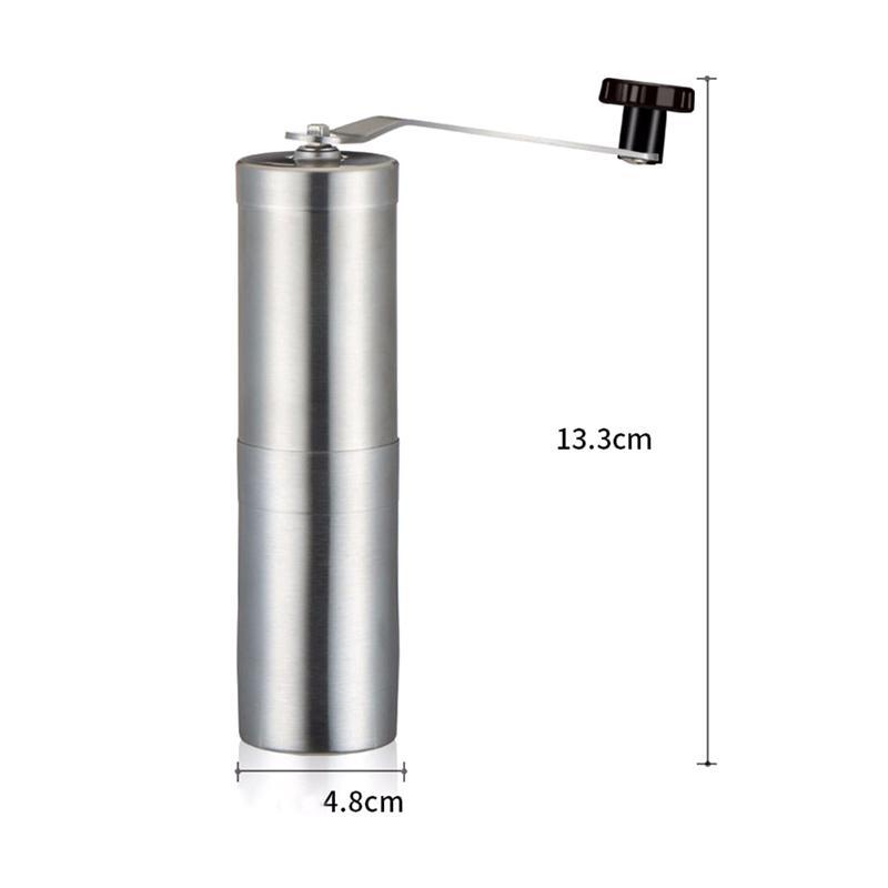 Jual H Ikea Stainless Steel Mini Hand Manual Coffee Grinder Pepper