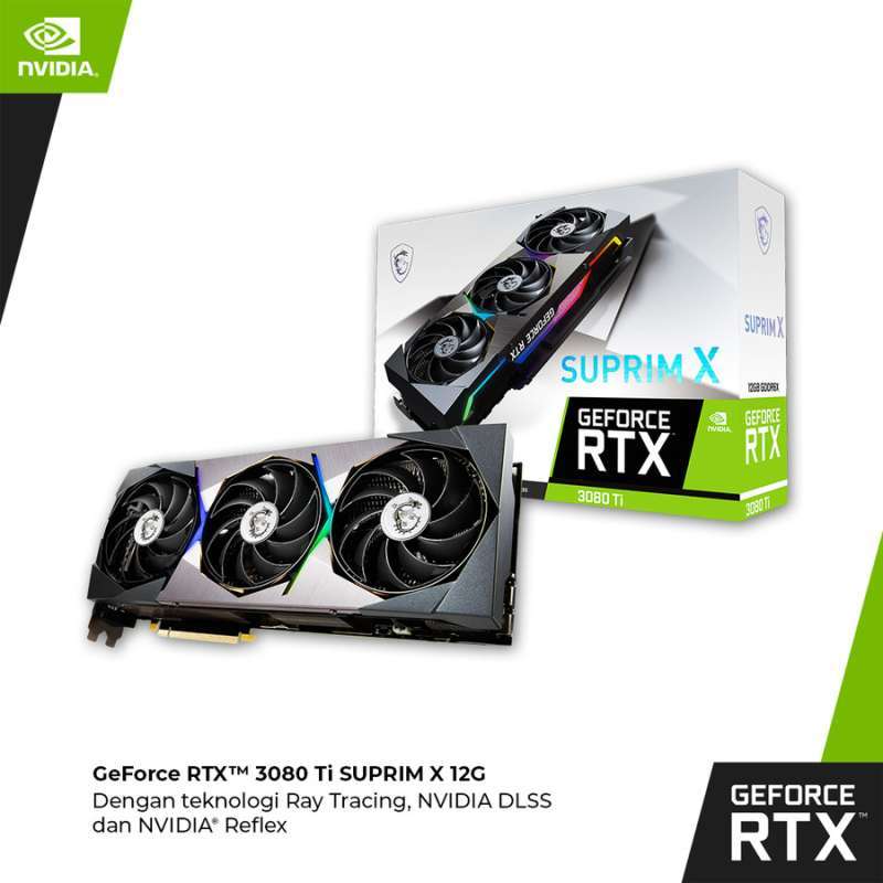 MSI GEFORCE RTX 3080 TI SUPRIM X 12G RTX 3080 TI 12GB GDDR6X RTX