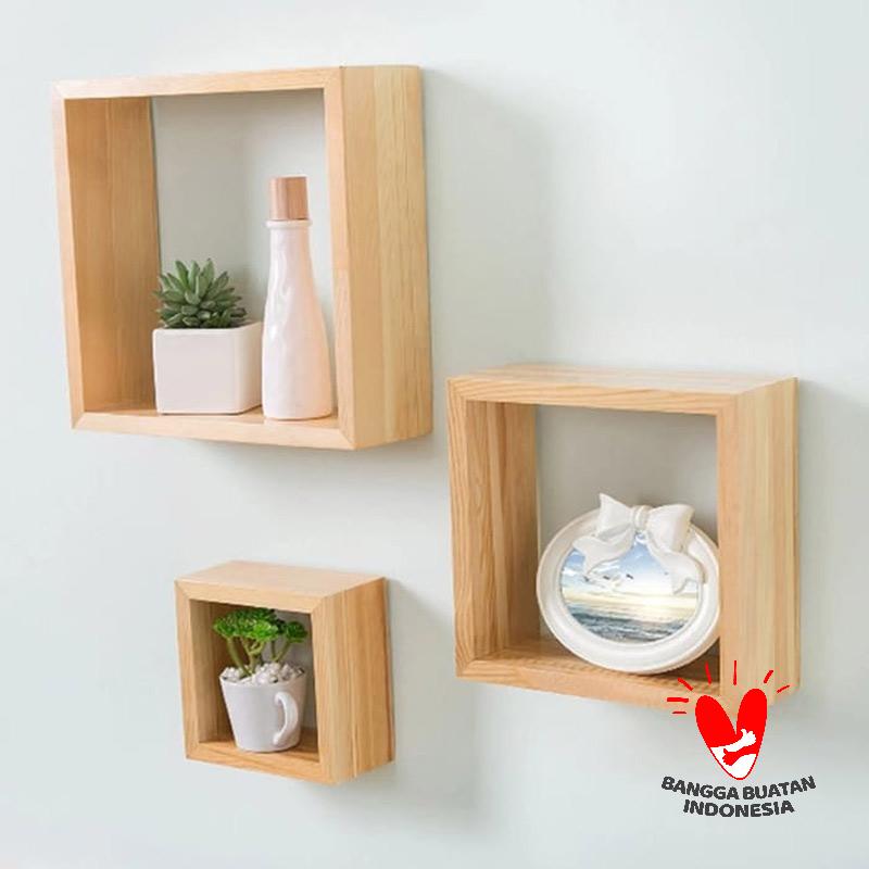 Jual Bantalcustom Com Persegi Empat Natural Pine Wood Rak Dinding Minimalis Online Februari 2021 Blibli Beli rak dinding kayu minimalis online berkualitas dengan harga murah terbaru 2021 di tokopedia! bantalcustom com persegi empat natural pine wood rak dinding minimalis