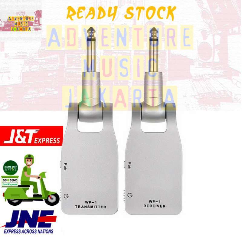 Promo Nobrand Airbridge Wireless Guitar Bass Biola Jack Gitar