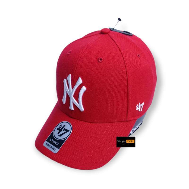 Jual TOPI ORIGINAL 47 BRAND NEW YORK YANKEES RED MPV di Seller