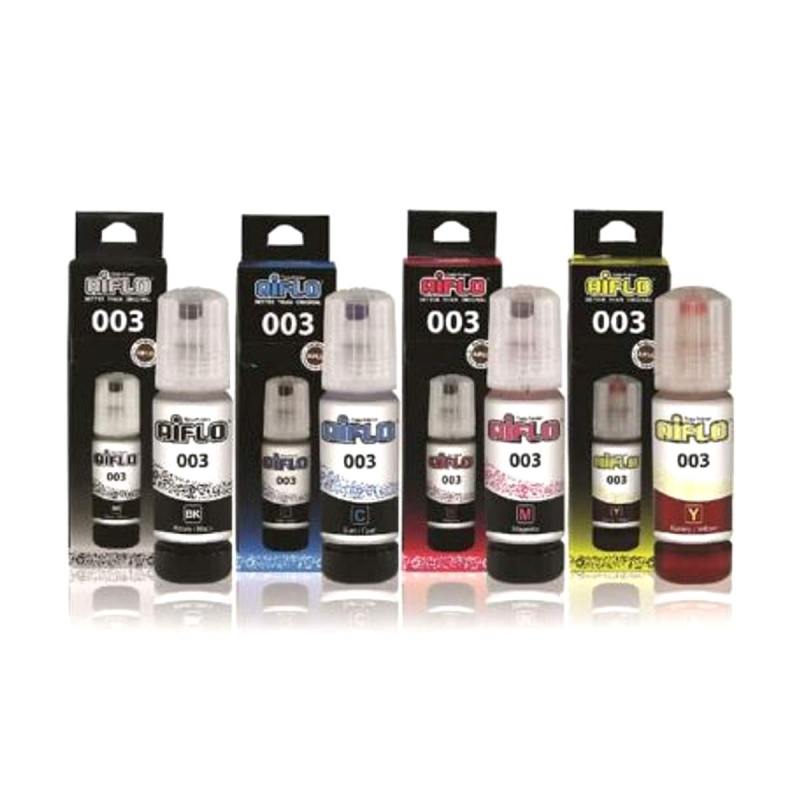 Jual Paket Aiflo 003 Tinta Printer For L1110 L3100 L3101 L3110 L3150 L5190 70 Ml Murah Agustus 2020 Blibli Com
