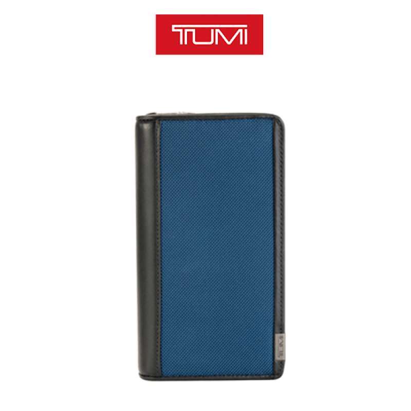 Jual T U M I Alpha Zip Around Travel Wallet Blue Congo di Seller