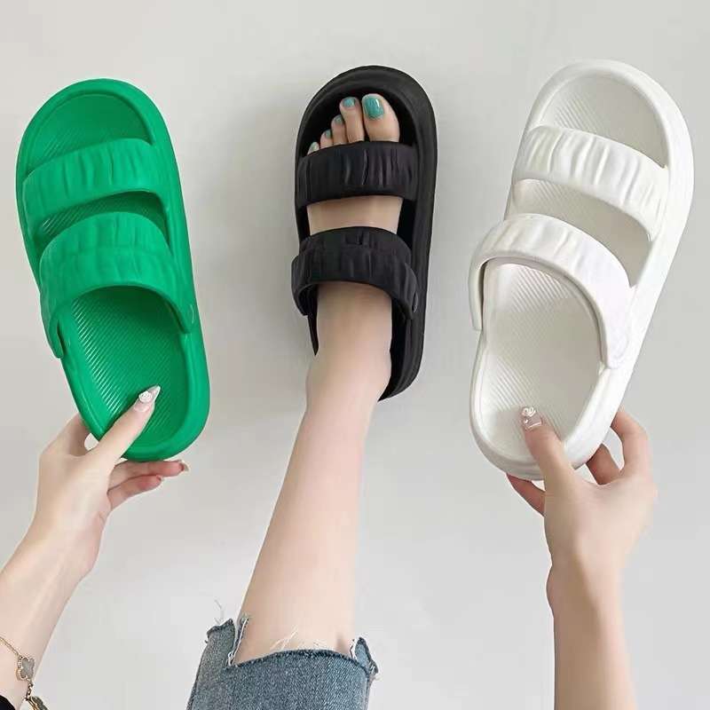 Promo Oem One s49 Sandal Jelly Wanita Bahan Eva Anti Slip Elastis Selop Rumahan Sendal Gunung Cewek Couple Slipper Soft Empuk Elastic Import 38 39 Hitam Diskon 53 Di Seller One Family