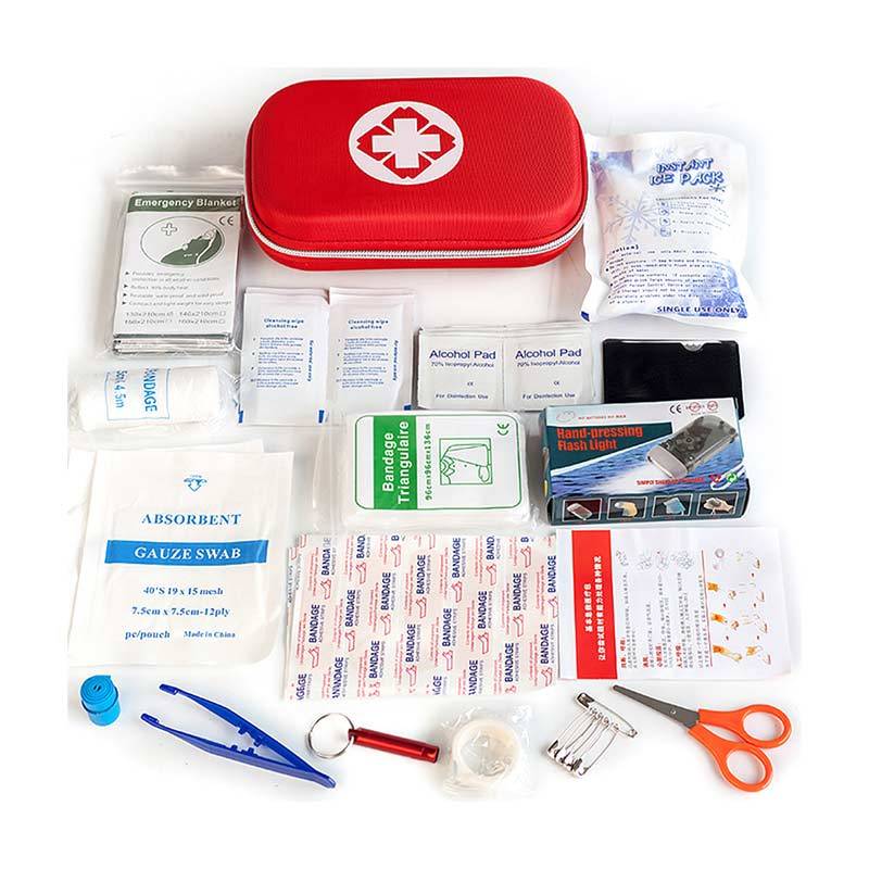 Jual Mine B33158 Fervorfox First Aid Kit 18in1 Tas P3k Red Online September 2020 Blibli Com
