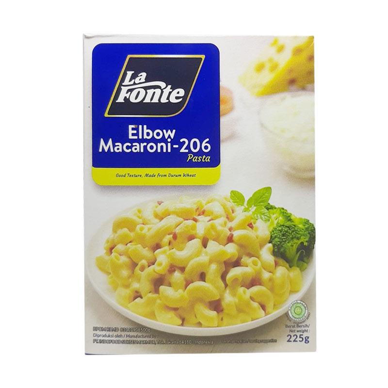 Jual La-Fonte Elbow Macaroni 206 Pasta [225 g] di Seller Citra Sudiang -  Kota Makassar, Sulawesi Selatan | Blibli