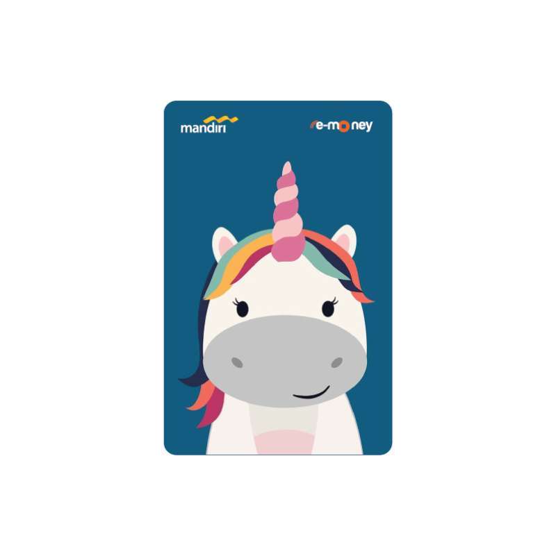 Jual Kartu Emoney Mandiri Unicorn Kuda Poni Lucu Anime Kartu Etoll E Toll E Money E Money Winlycollections 1 Sisi Saldo Nol Online Oktober 2020 Blibli Com