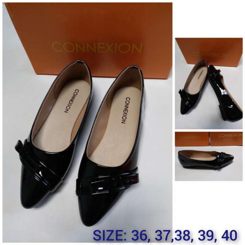 Sepatu flat branded on sale