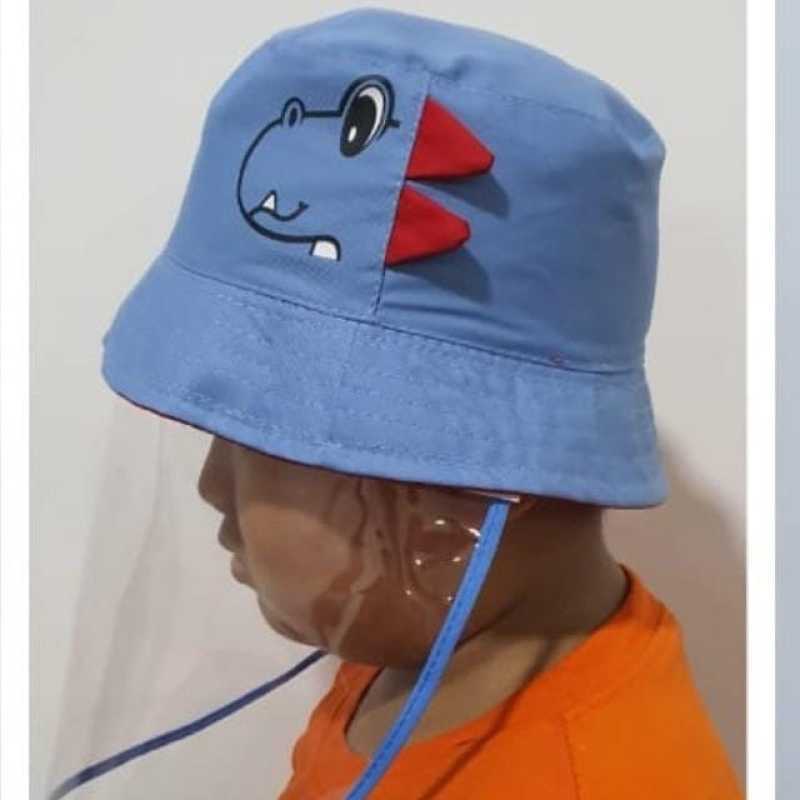 DF-Shop Topi Bulat Anak/ Topi Dino 