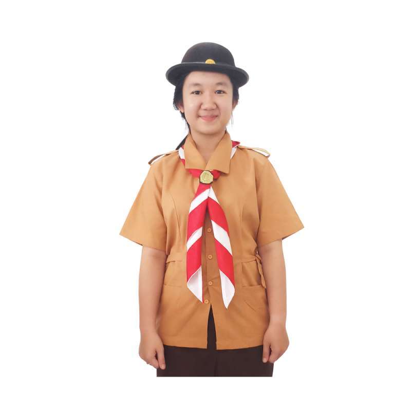 Jual Extra Seragam Sekolah Baju Pramuka Putri Sma Lengan Pendek Terbaru Juni 2021 Blibli