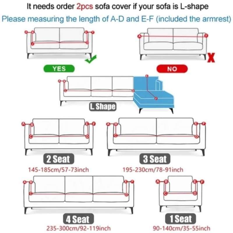 Ukuran sofa 4 seater 2025