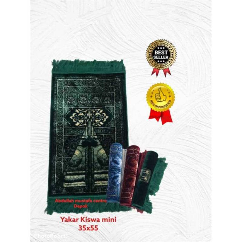 Jual Sajadah Exclusive Yakar Kiswa Pintu Kabah Hajar Aswad 35 X 55 Online Februari 2021 Blibli
