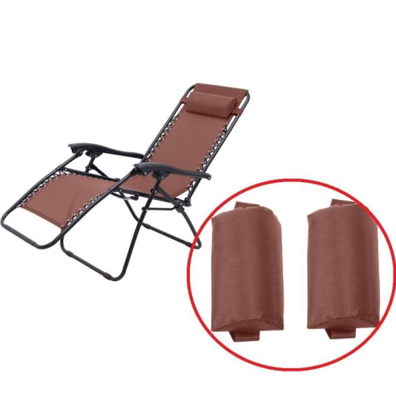 Jual 2pcs Headrest Replacement Pillow Cushion For Patio Folding Lounge Chairs Online November 2020 Blibli