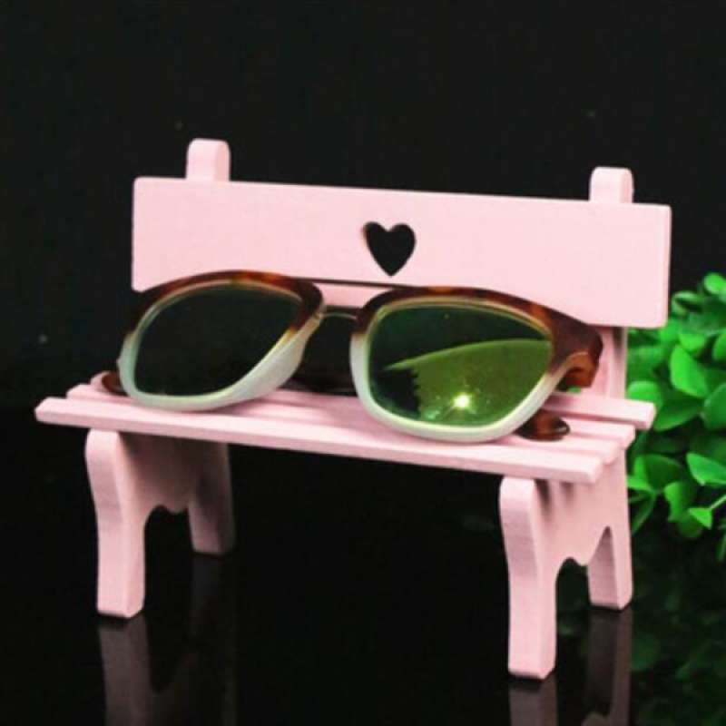 Jual Wooden Bench Eyeglass Holder For Home Office Bedroom Dressers Decoration Online November 2020 Blibli Com