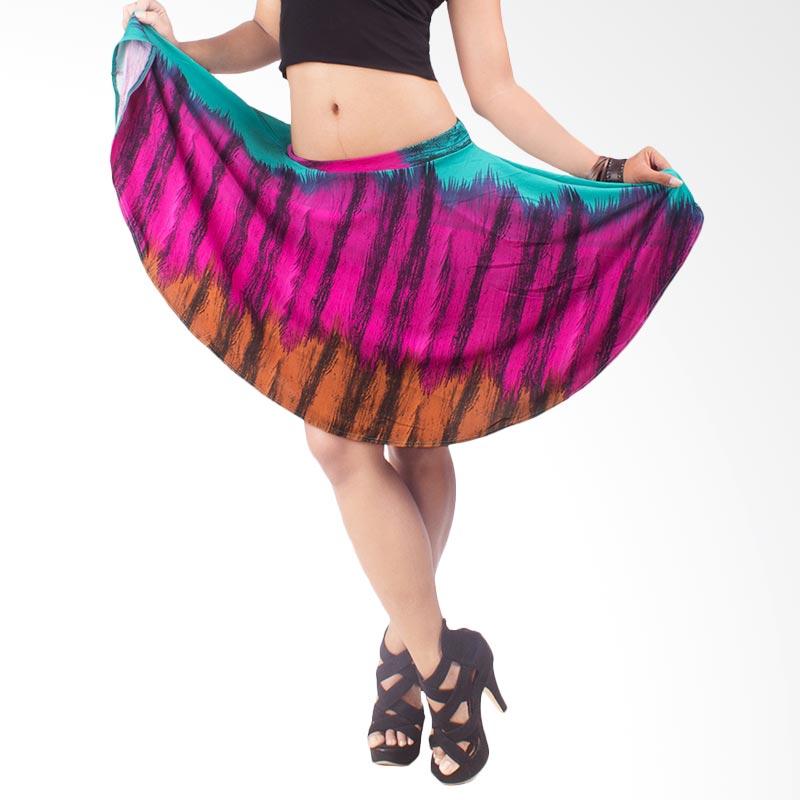 Yovis Umbrella Skirt Rok Wanita - Magenta