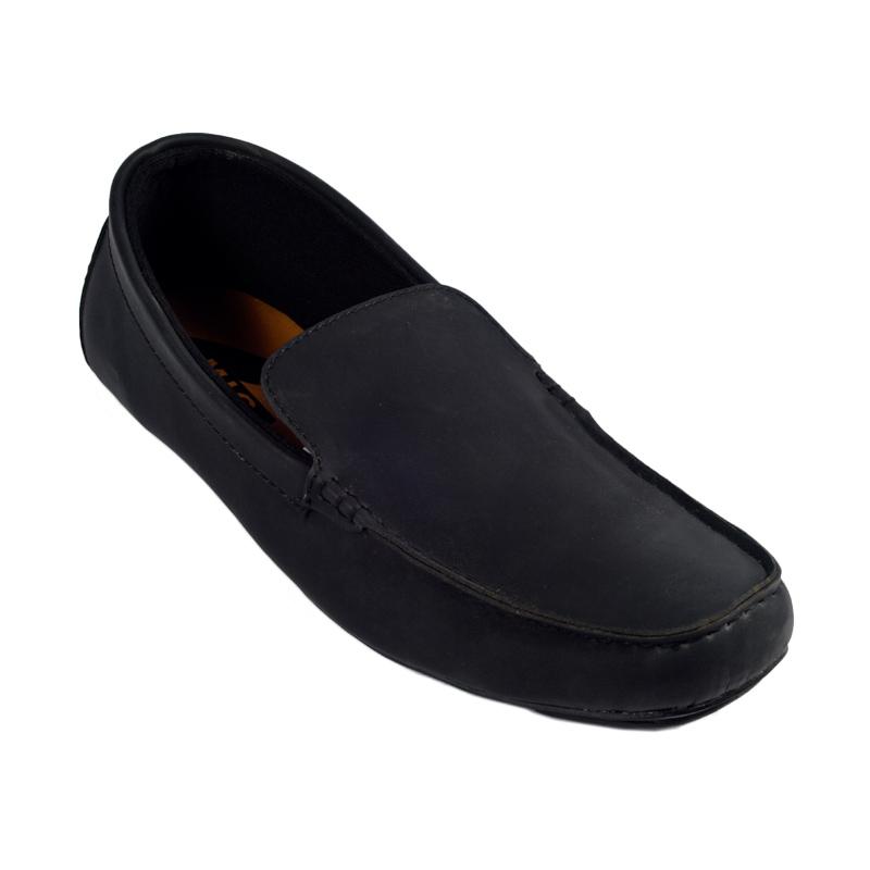 Trumph Mikoyan Moccasin Sepatu Pria - Black