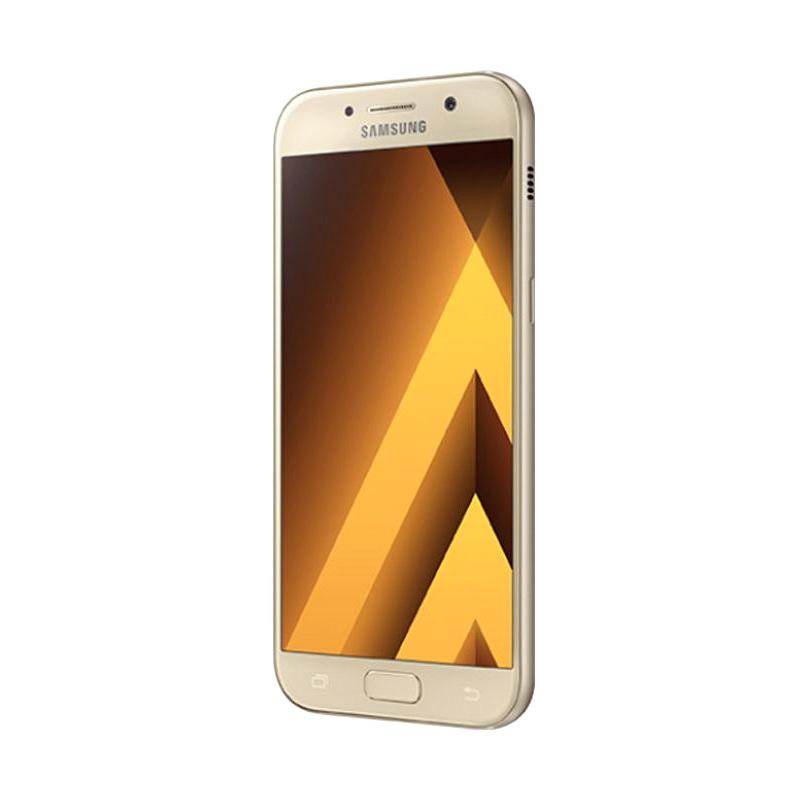 Samsung Galaxy A5 2017 Black Gold Shopee Indonesia