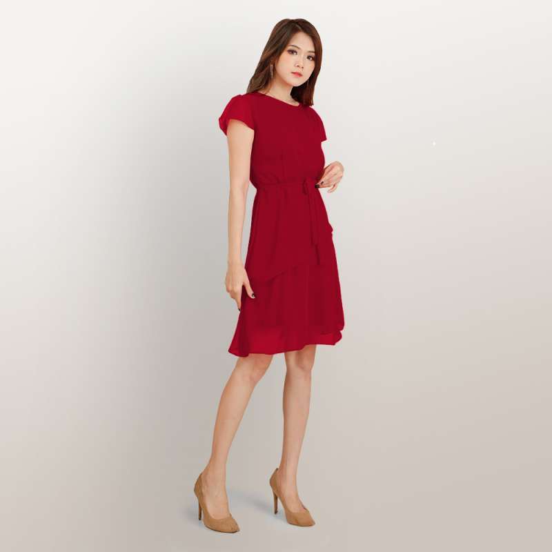 Model dress on sale sifon terbaru