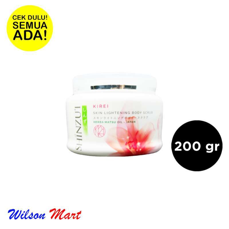 Jual Shinzui Skin Lightening Body Scrub Kirei 200 Gram Di Seller Wilson Mart Official Store Kota Jakarta Barat Dki Jakarta Blibli