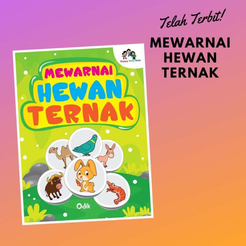 Jual Buku Anak Buku Mewarnai Hewan Ternak Bonus Sticker Murah Mei 2021 Blibli
