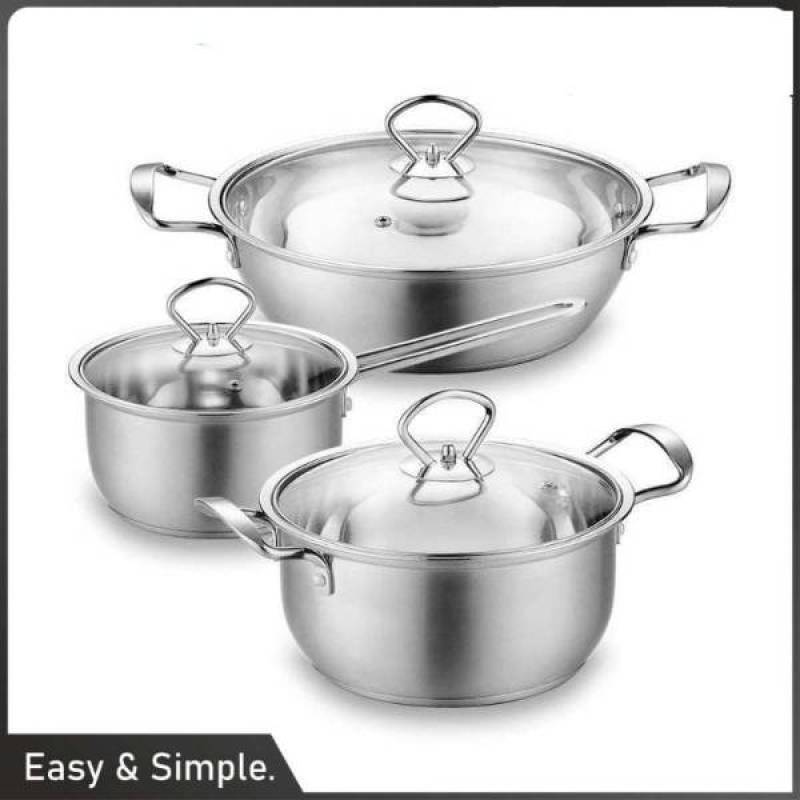 Jual Panci Set Panci Masak Stainless Steel 304 Isi 3 Set Panci Serbaguna Online April 2021 Blibli Jual Panci Set Panci Masak Stainless Steel 304 Isi 3 Set Panci Serbaguna Online April 2021 Blibli