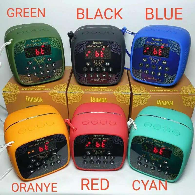 Jual Speaker Al Quran Murotal V600 16gb Murooja Ah Quran Online Maret 2021 Blibli Silahkan download murotal mp3 dibawah ini dengan cara klik tulisan surah (nama surah) yang berwarna orange kemudian setelah browser terbuka ke halaman lain klik tanda segitiga hitam untuk mendengarkan dan klik titik tiga hitam kemudian klik. speaker al quran murotal v600 16gb murooja ah quran