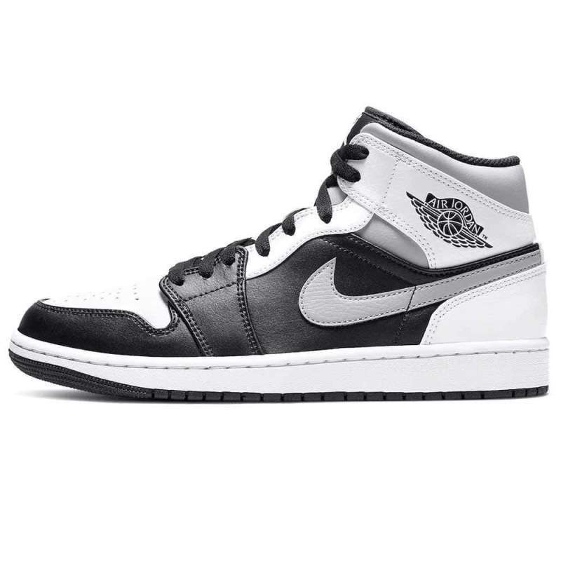 nike jordan 1 mid white black