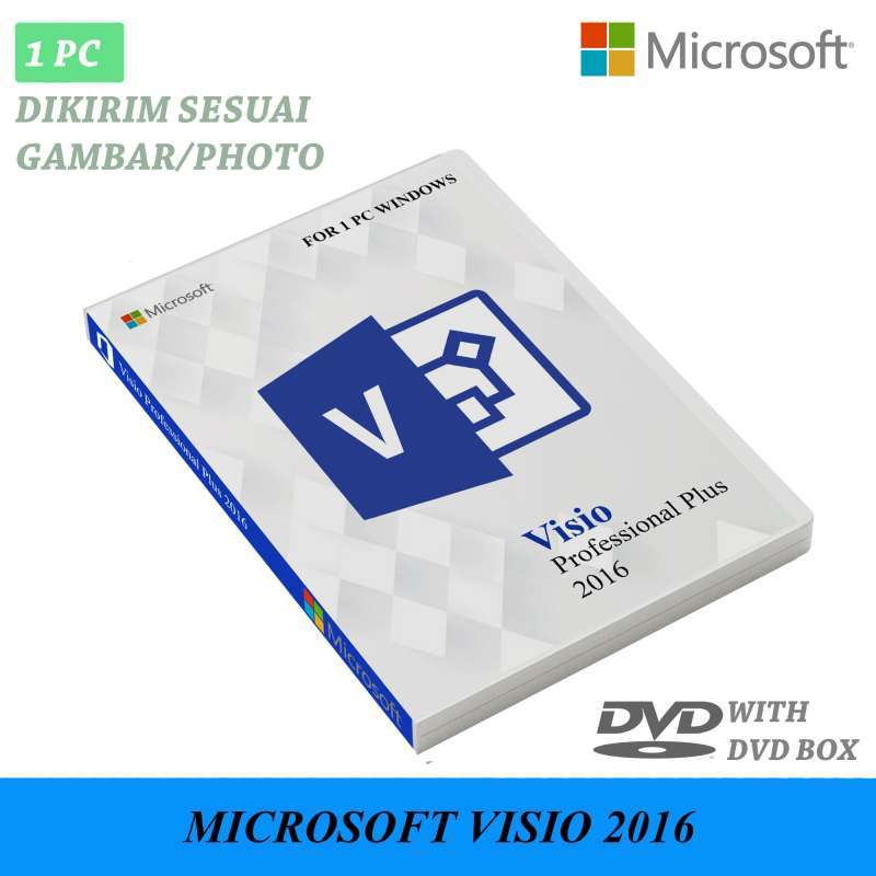 Jual Microsoft Visio 2016 Professional Plus Original Murah Mei 2021 Blibli
