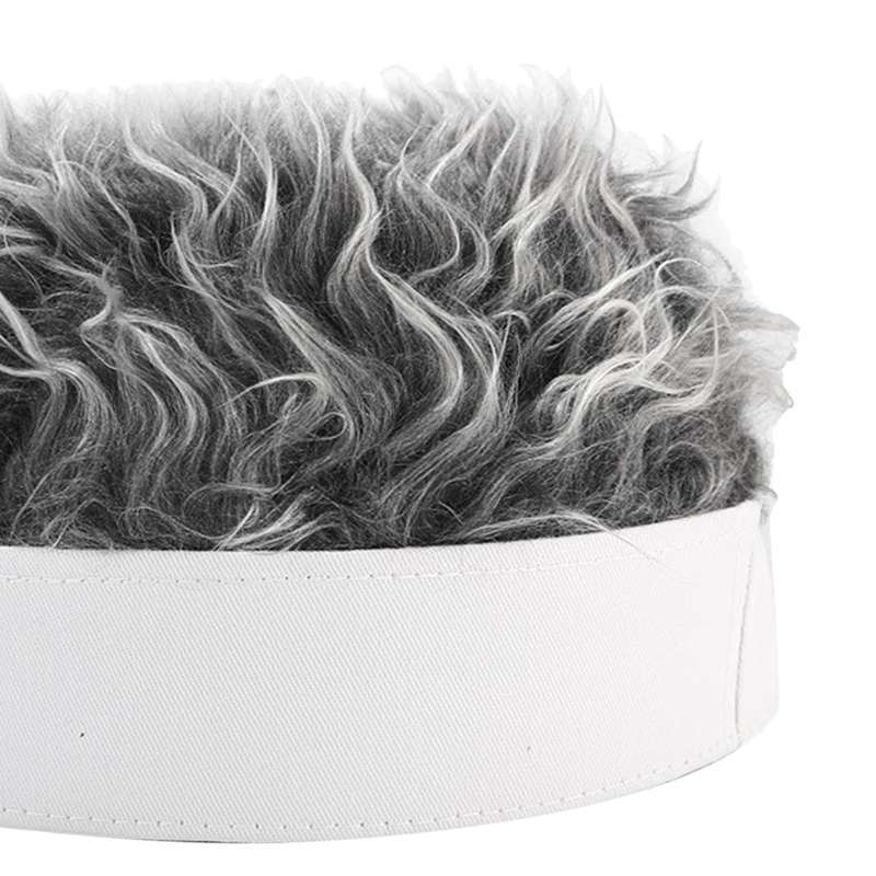 Promo Unisex Beanie Hat with Fake Hair 