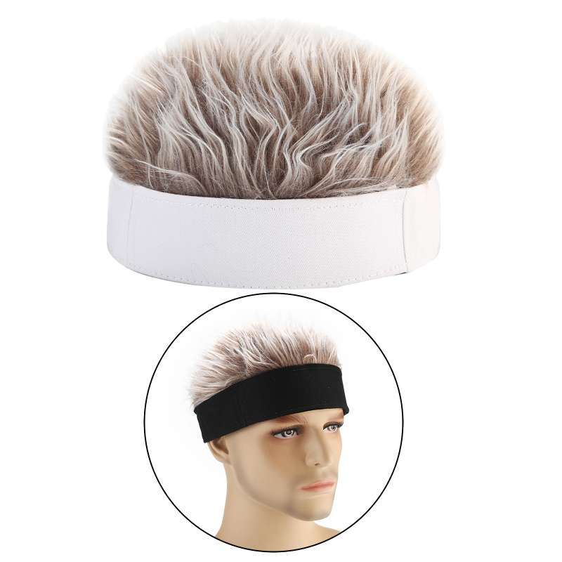Promo Unisex Beanie Hat with Fake Hair 