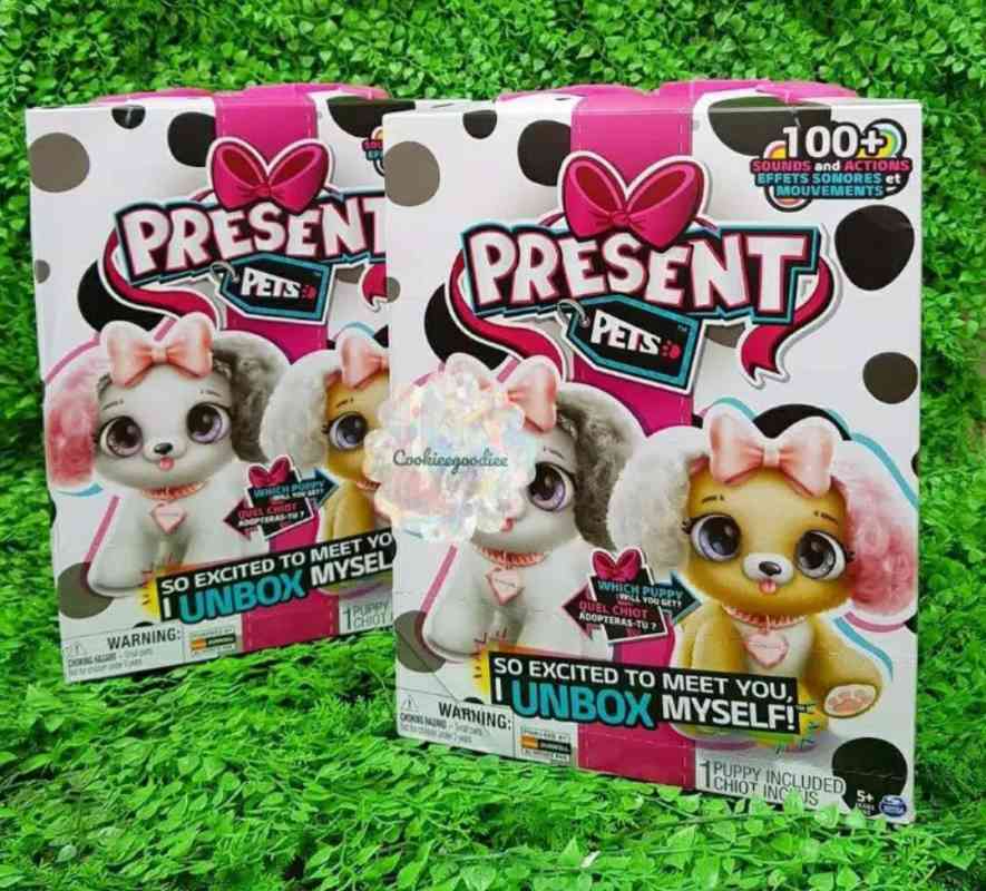 fancy puppy interactive plush pet
