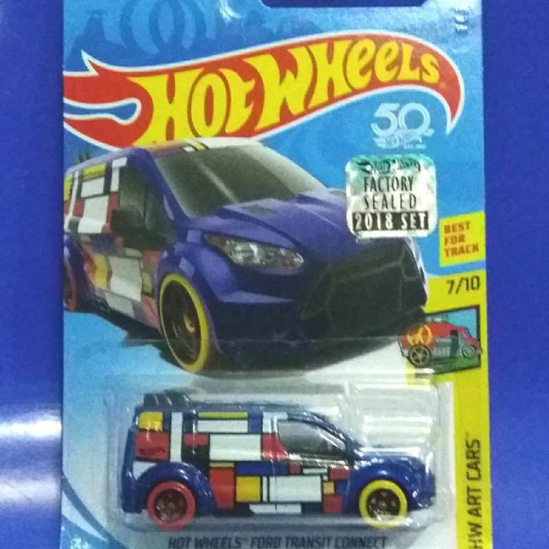 Hot wheels ford transit connect 2018 new arrivals