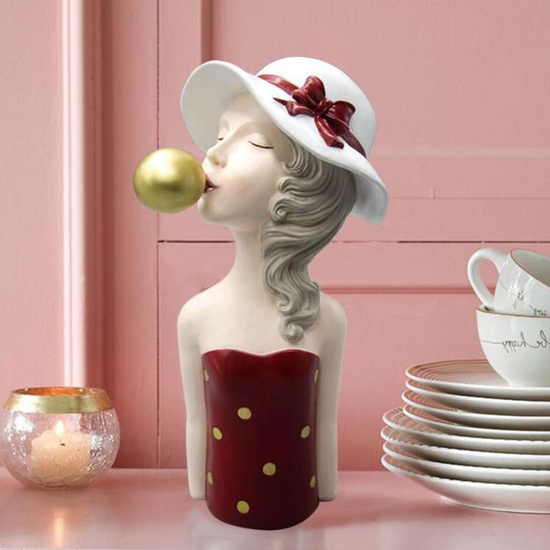 Resin Girls Statue Sculpture Nordic Style Art Piece Ornament Figurine Craft For Home Bedroom Decoration Office Desktop Table Cabinet Arrangement Gift Terbaru Agustus 2021 Harga Murah Kualitas Terjamin Blibli