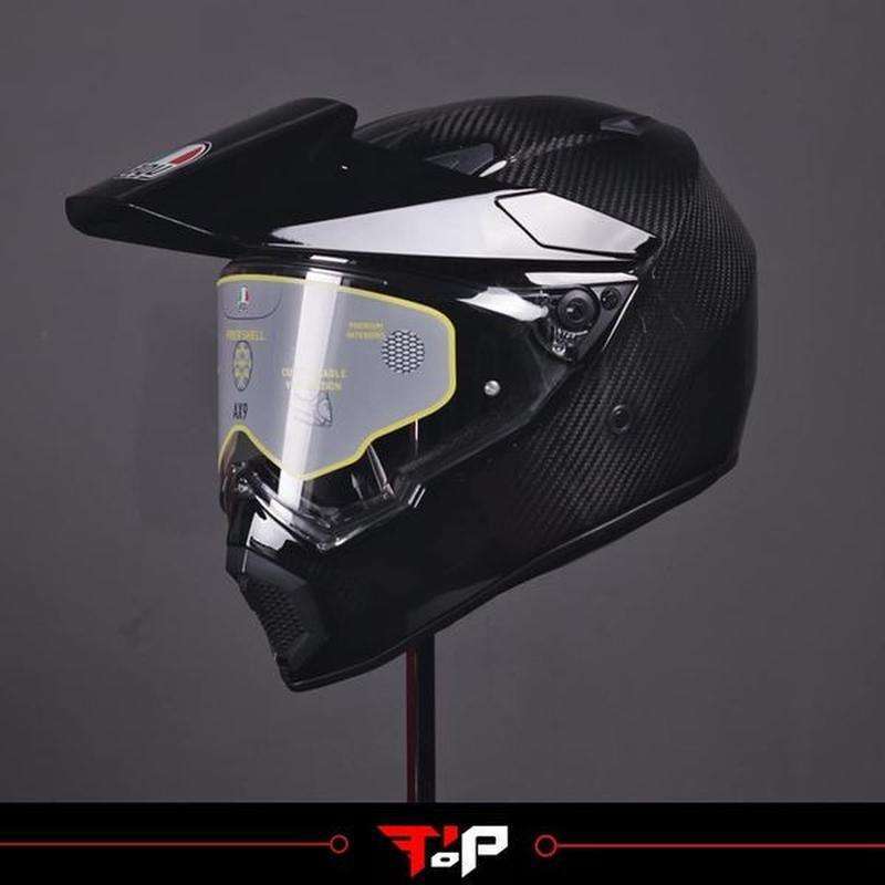 Jual AGV Ax 9 Glossy Carbon Helm Full 
