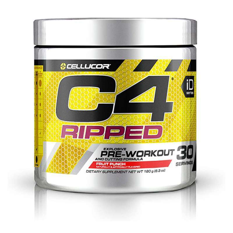 Jual Cellucor C4 Ripped 30 Serving Preworkout Prewo Pre ...