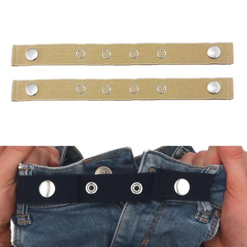 Promo 2pcs Men Women Belt Buckle-Free 