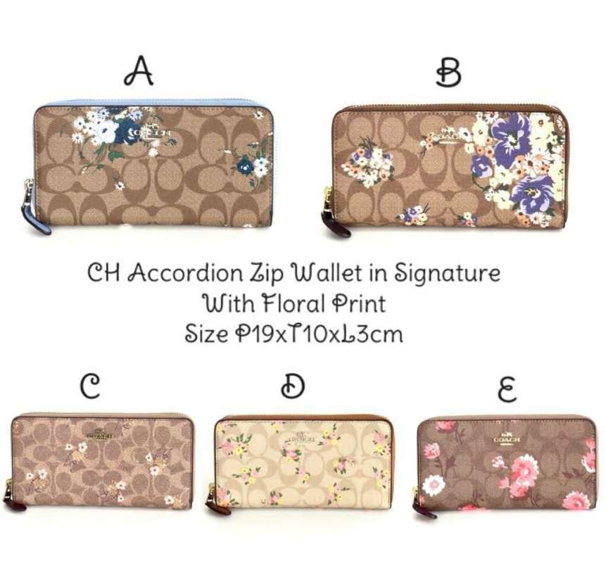 Jual Dompet Wanita Coach Accordion Zip Wallet In Signature With Floral Print Di Seller Tstore77 Indonesia Blibli Jual Dompet Wanita Coach Accordion Zip Wallet In Signature With Floral Print Di Seller Tstore77 Indonesia Blibli