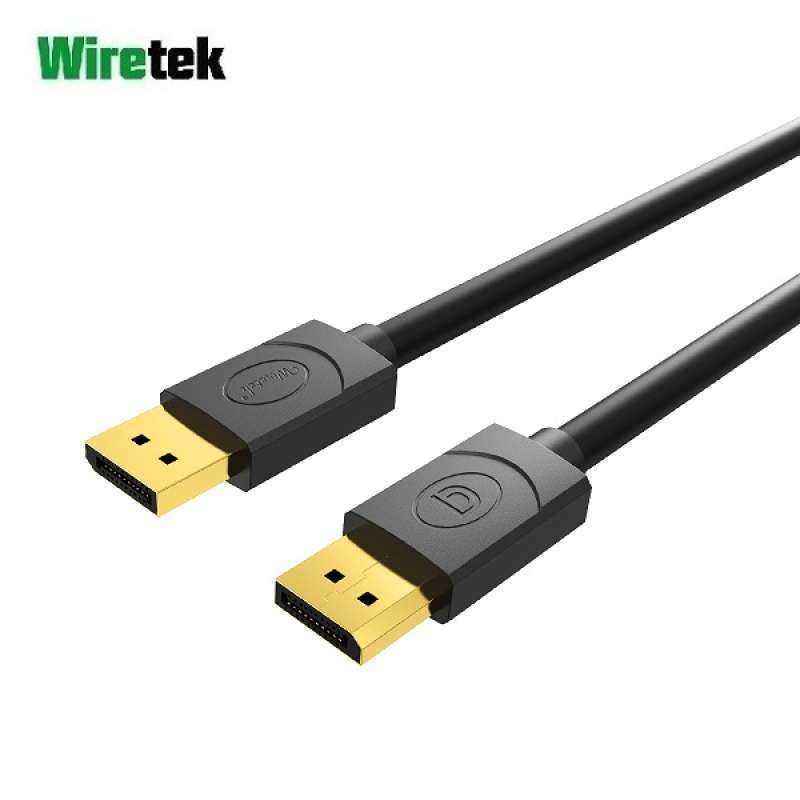 Jual Displayport To Displayport 1 2 144hz Cable 1 5 Meter Wiretek Terbaru Juni 21 Blibli