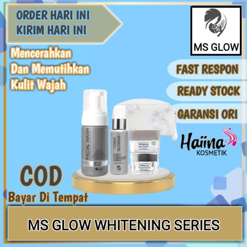 Jual Paket Whitening Msglow Paket Wajah Glowing Ms Glow Original Bpom Murah Mei 2021 Blibli