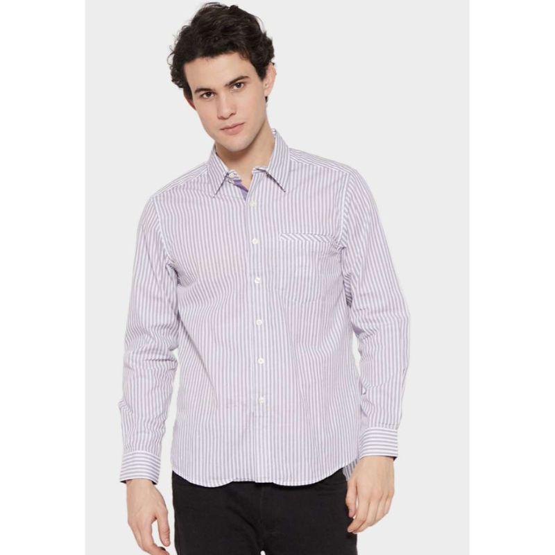 BRITANIA Long Sleeve Stripe Shirt 6064 