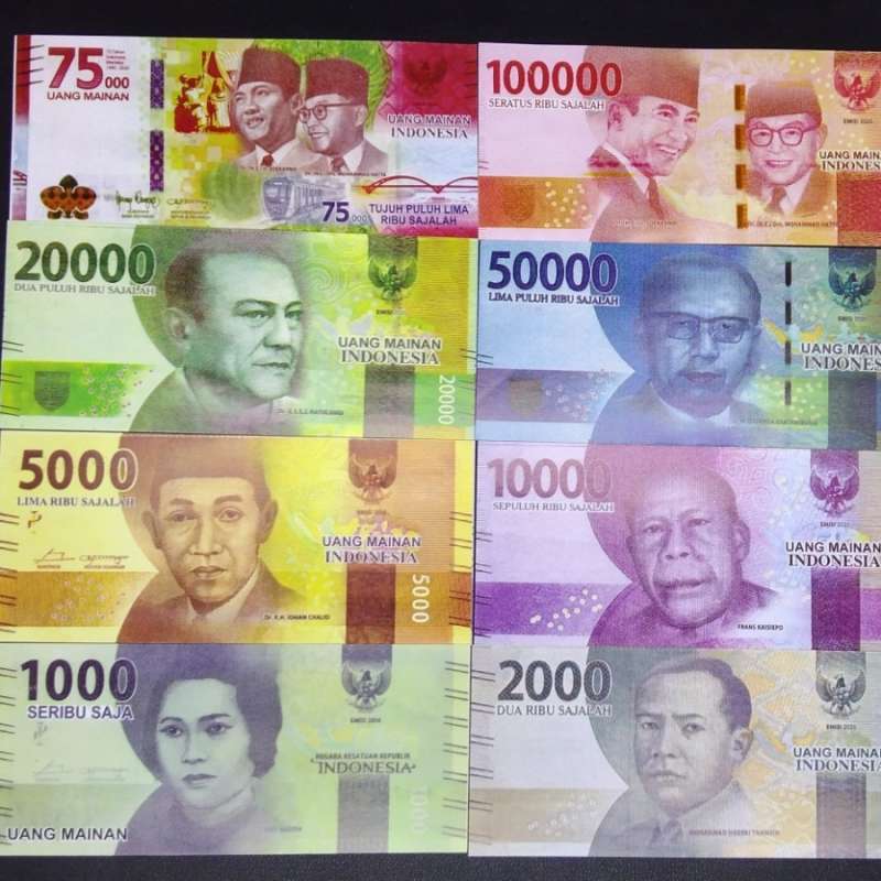 Gambar Uang Mainan Untuk Di Print Studi Indonesia