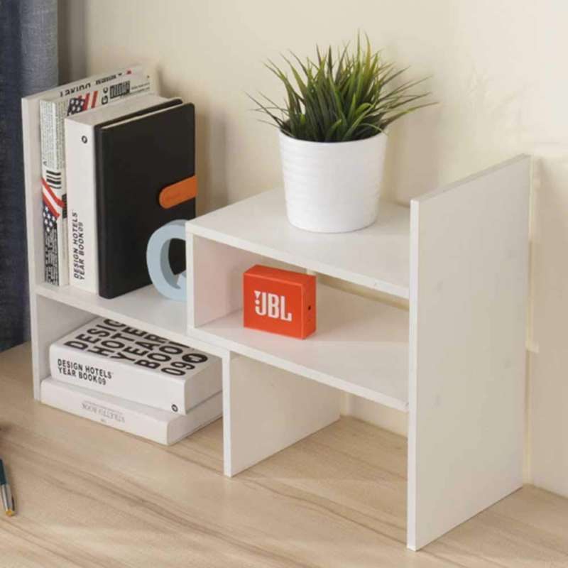 Jual Rak Buku Meja Adjustable Putih Di Seller Aslamghifar Furniture Kota Depok Jawa Barat Blibli