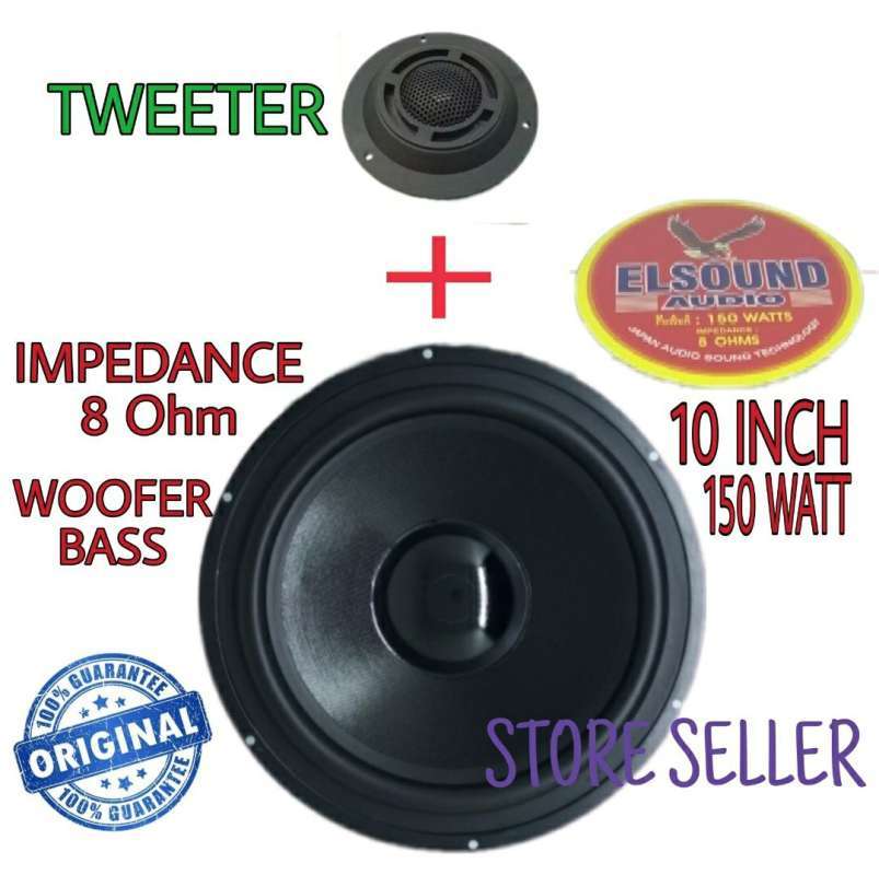 Promo Speaker 1 Pcs Elsound Woofer 