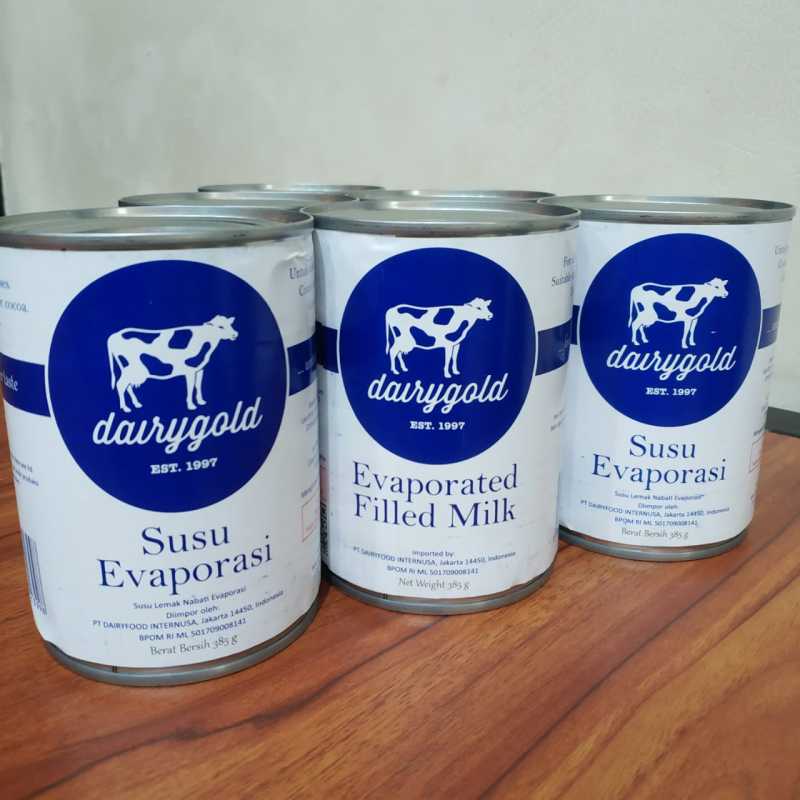 Jual Dairygold Susu Evaporasi Evaporated Milk 385g Online April 2021 Blibli