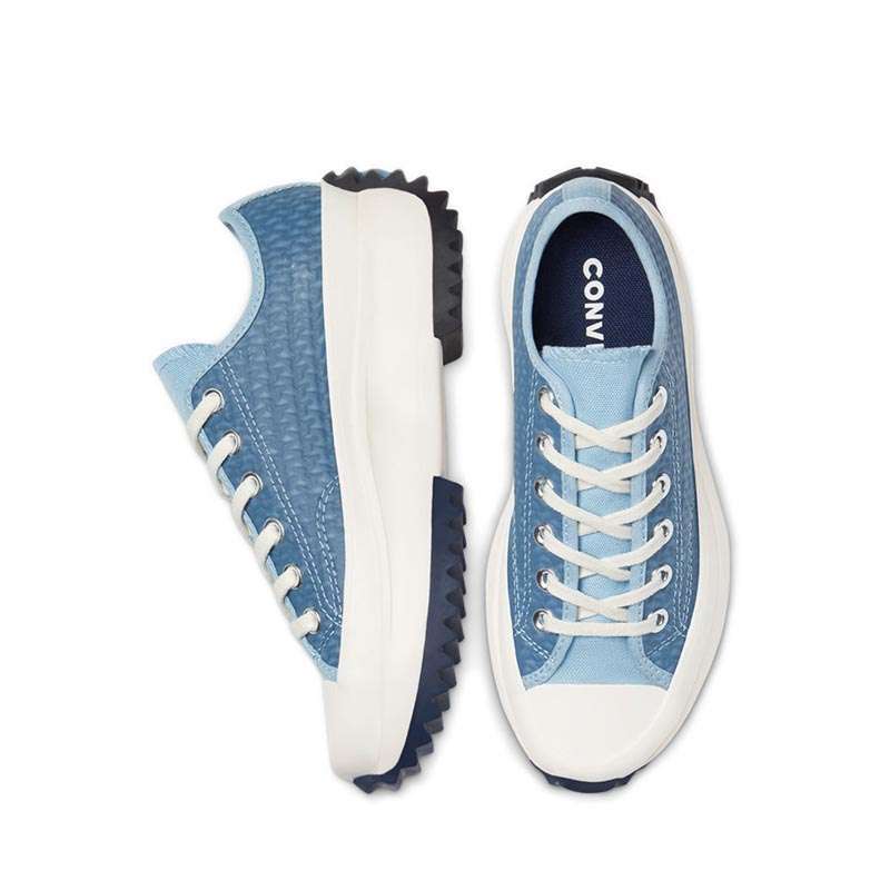 converse crochet platform