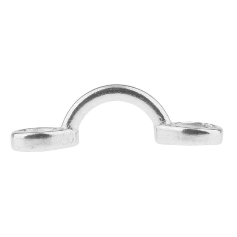 Pad Eye Straps Deck Loops 3.2 Inch Stainless Steel Mooring Buckle for Bimini Boat Kayak 4Pcs Pad Eye Straps Deck Loops 3.2 Inch Stainless Steel Mooring Buckle for Bimini Boat Kayak 4Pcs