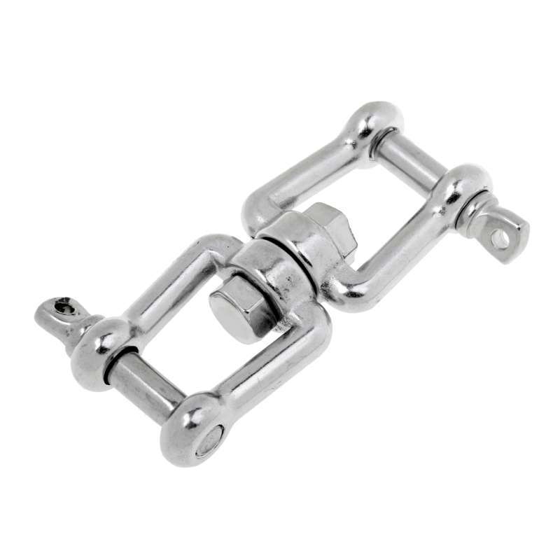 1/2" 316 Stainless Steel Boat Anchor Connector Swivel Jaw Jaw WLL 3,300 lb 